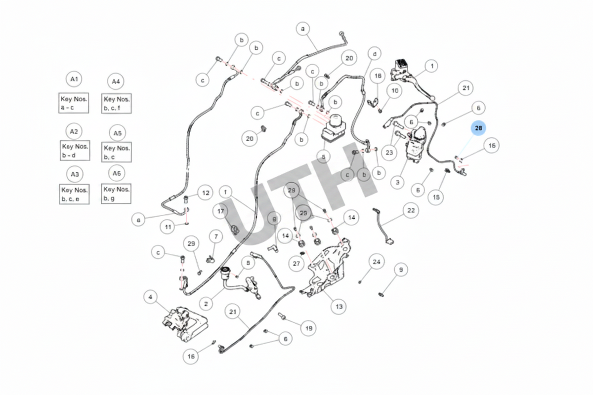 Royal Enfield RAB00036/B – Front ABS Wheel Speed Sensor for Classic, Interceptor, Himalayan, GT 650 & More | Genuine RE Part