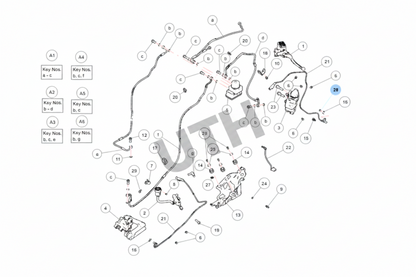 Royal Enfield RAB00036/B – Front ABS Wheel Speed Sensor for Classic, Interceptor, Himalayan, GT 650 & More | Genuine RE Part