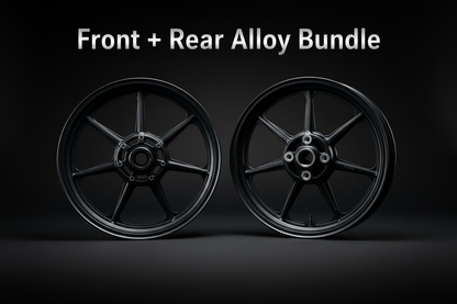 Royal Enfield GT INT 650 OEM Alloy Wheel Bundle – 18 inch Front + 17 inch Rear