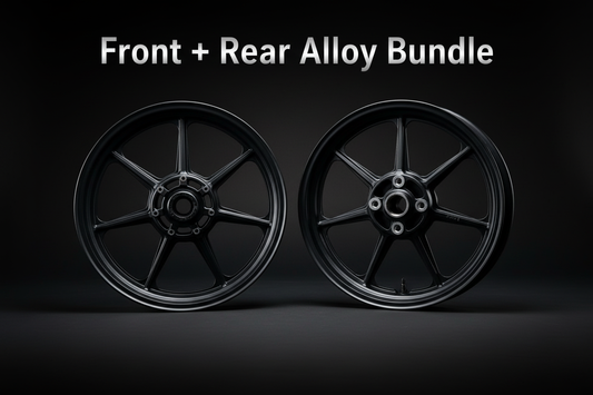 Royal Enfield GT INT 650 OEM Alloy Wheel Bundle – 18 inch Front + 17 inch Rear