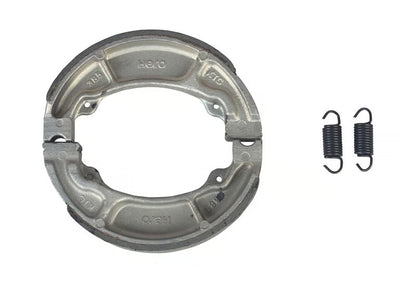 Hero Genuine Brake Shoe  Kit With Spring for Splendor+, HF Deluxe, Glamour & Passion – Part No. K06431KTCF981S |