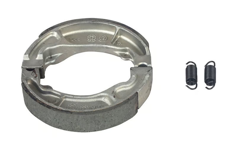 Hero Genuine Brake Shoe  Kit With Spring for Splendor+, HF Deluxe, Glamour & Passion – Part No. K06431KTCF981S |