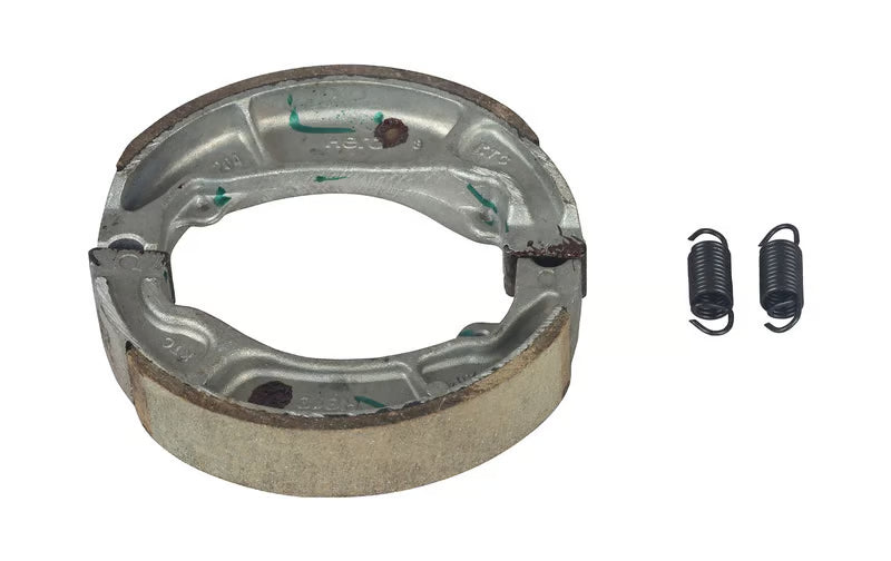 Hero Genuine Brake Shoe Kit with Spring (Drum Brake) for Splendor+, HF Deluxe, Glamour & Passion – Part No. K06431KTNA701S