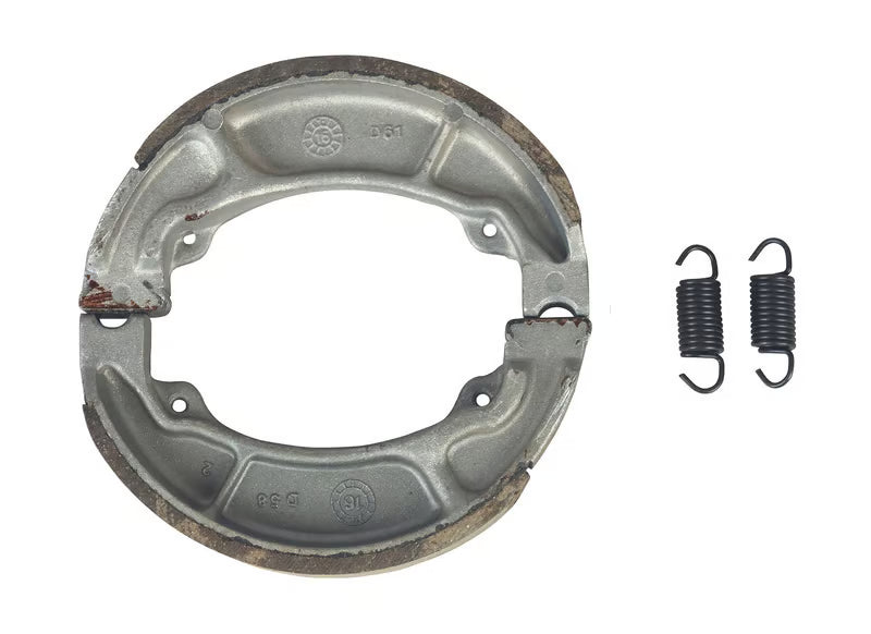 Hero Genuine Brake Shoe Kit with Spring (Drum Brake) for Splendor+, HF Deluxe, Glamour & Passion – Part No. K06431KTNA701S