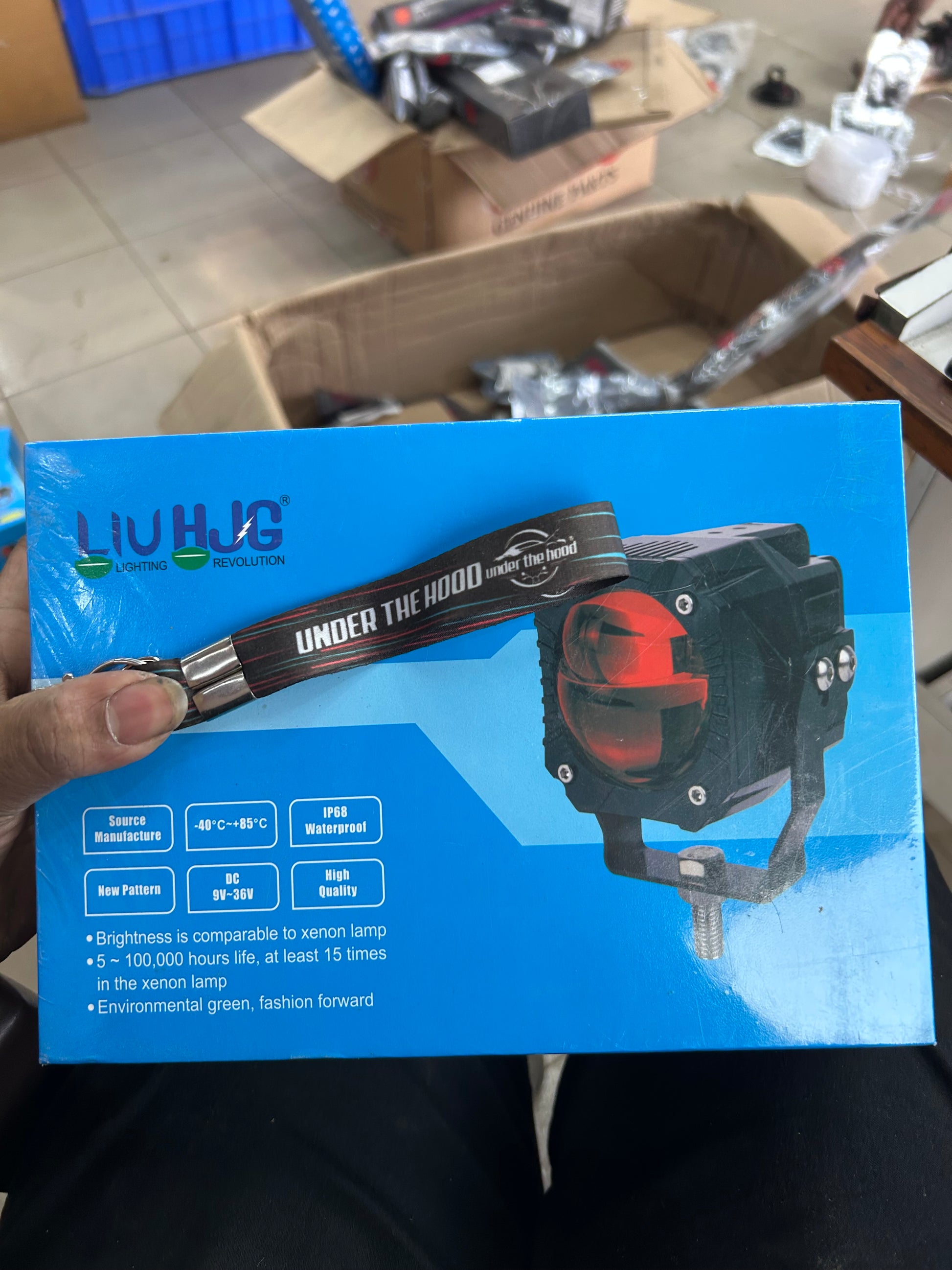 LIU HJG Guerrilla (Gorilla) Projector Fog Light – 4 Mode Yellow/White/Matrix/Devil Eye | HXK-P108