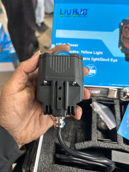 LIU HJG Guerrilla (Gorilla) Projector Fog Light – 4 Mode Yellow/White/Matrix/Devil Eye