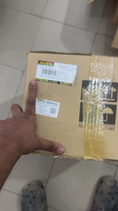 Royal Enfield Black Adventure Rider Seat KXA00427 — OEM Seat Upgrade for Himalayan 450 Series