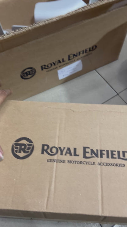 Royal Enfield 1990739 – Silver Sump Guard | Genuine OEM Engine Protection for Classic 350/500, Bullet 350/500, Electra