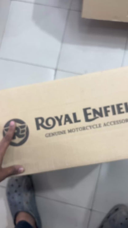 Royal Enfield Black Adventure Rider Seat KXA00427 — OEM Seat Upgrade for Himalayan 450 Series