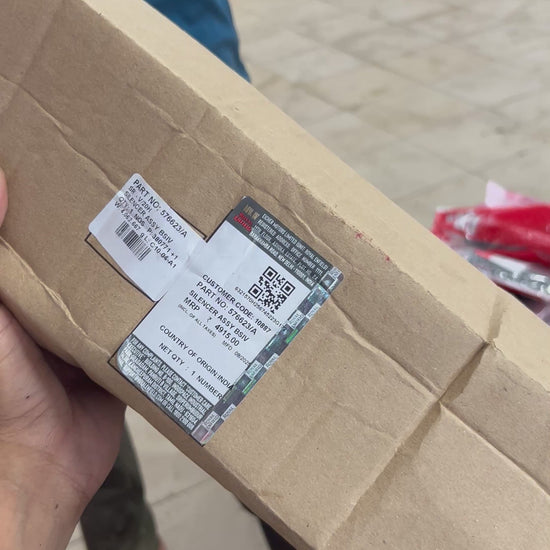 576623/A Genuine Royal Enfield BSIV silencer (Bullet 350)