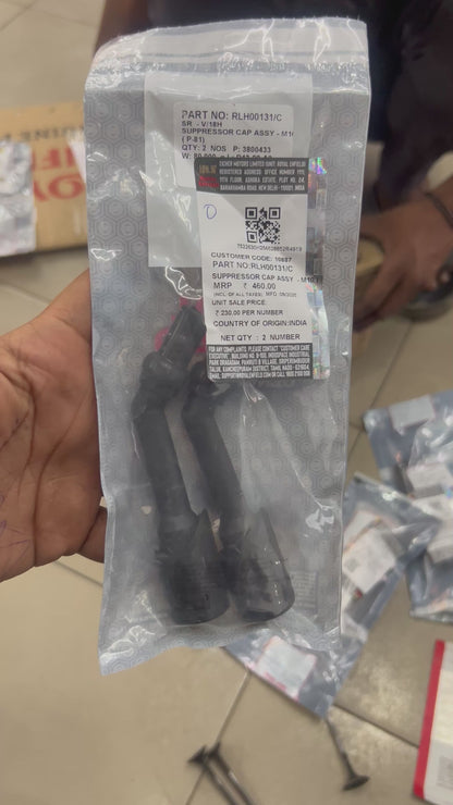 Royal Enfield RLH00131/B – Suppressor Cap Assembly (M10 P‑81) for Interceptor 650, Continental GT 650, and Super Meteor