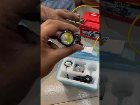 HJG Mini Drive LED Auxiliary Lamp with Free 3-Way Switch