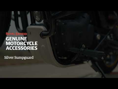 OEM Royal Enfield sump guard KXA00651 – underside protection plate for meteor reborn goan 350