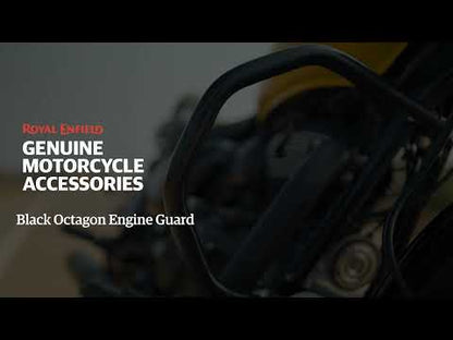 Royal Enfield Black Octagon Engine Guard – Meteor, Classic, Bullet & Goan 350 KXA00005