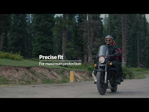 Royal Enfield Black Trapezium Engine Guard – Meteor, Classic, Bullet & Goan 350 KXA00007