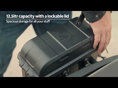 Royal Enfield KXA00076 Black Commuter Pannier SIDE BOX RH 12.5L