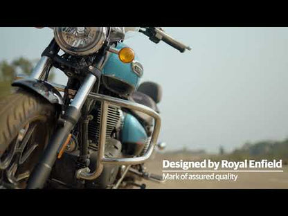 Royal Enfield Silver Airfly Evo Engine Guard – Meteor, Classic, Bullet & Goan 350 KXA00004