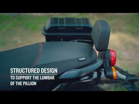 Hunter 350 frame with KXA00141 backrest mounts installed