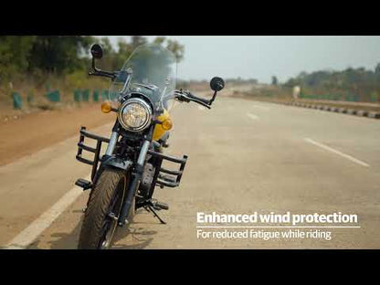 Royal Enfield Meteor 350 with Touring Screen KXA00146 installed