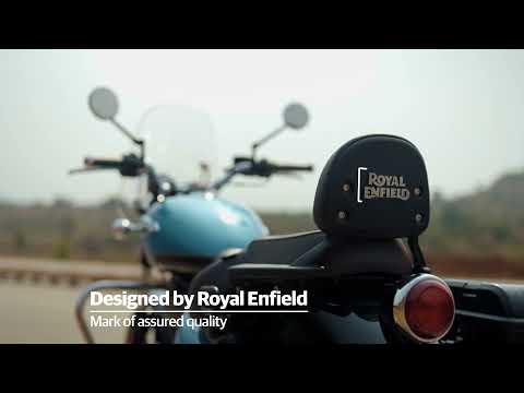 Royal Enfield KXA00102 Brown Passenger Backrest Pad for Meteor 350
