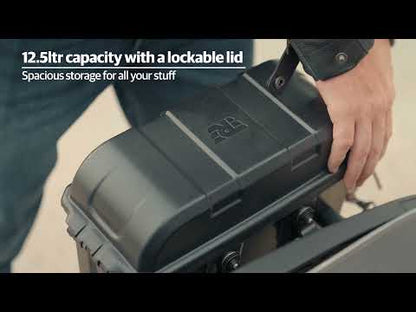 Royal Enfield Hunter 350 Pannier Kit – Includes Rail KXA00044 + Commuter Pannier KXA00076, Optional Waterproof Liner KXA00082