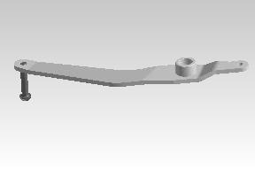 RAE00301 genuine rear brake pedal (foot brake lever) for Royal Enfield Guerrilla 450 E5