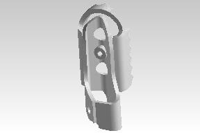 RAE00830/A rider footrest RH genuine Royal Enfield Himalayan 450 front footpeg