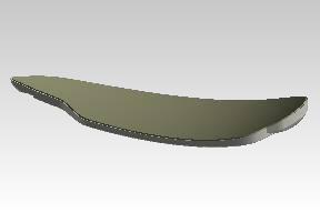 RAK00608/A LH fuel tank 3D emblem satin finish for Meteor 350