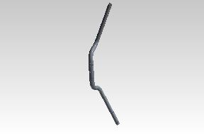 RAL00333/G handlebar variable section for Royal Enfield Guerrilla 450 (OEM tapered bar)