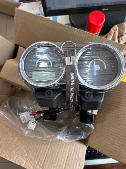 Genuine Royal Enfield RAM00052/B instrument cluster front view Thunderbird 350X ABS