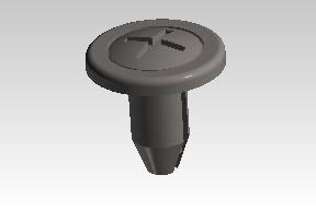 RAN00317/A mudguard plastic rivet clip for Royal Enfield Meteor 350 / Hunter 350