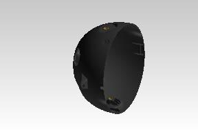 RAN00407/B headlamp housing (headlight bucket) OEM for Royal Enfield Super Meteor 650