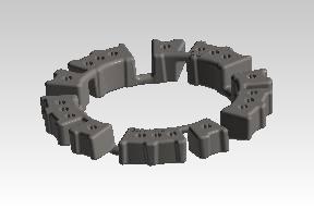 Royal Enfield RAT00289/D cush rubber for Himalayan 450 & Guerrilla 450 rear wheel cush drive