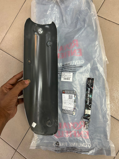 Royal Enfield RLX01025/A – Silencer (Muffler) Guard, Chrome Plated – J-Series