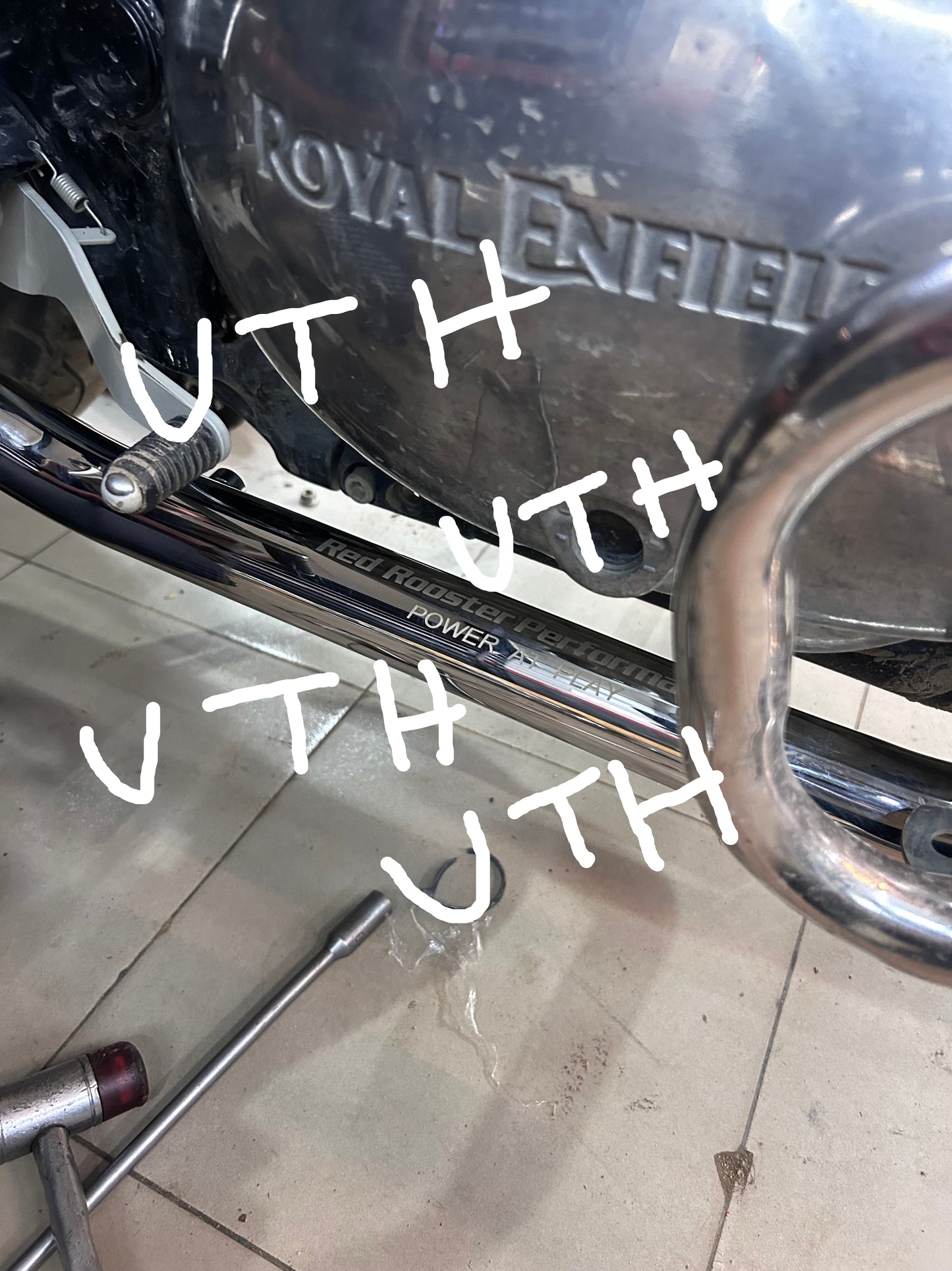 red rooster bend pipe for gt 650