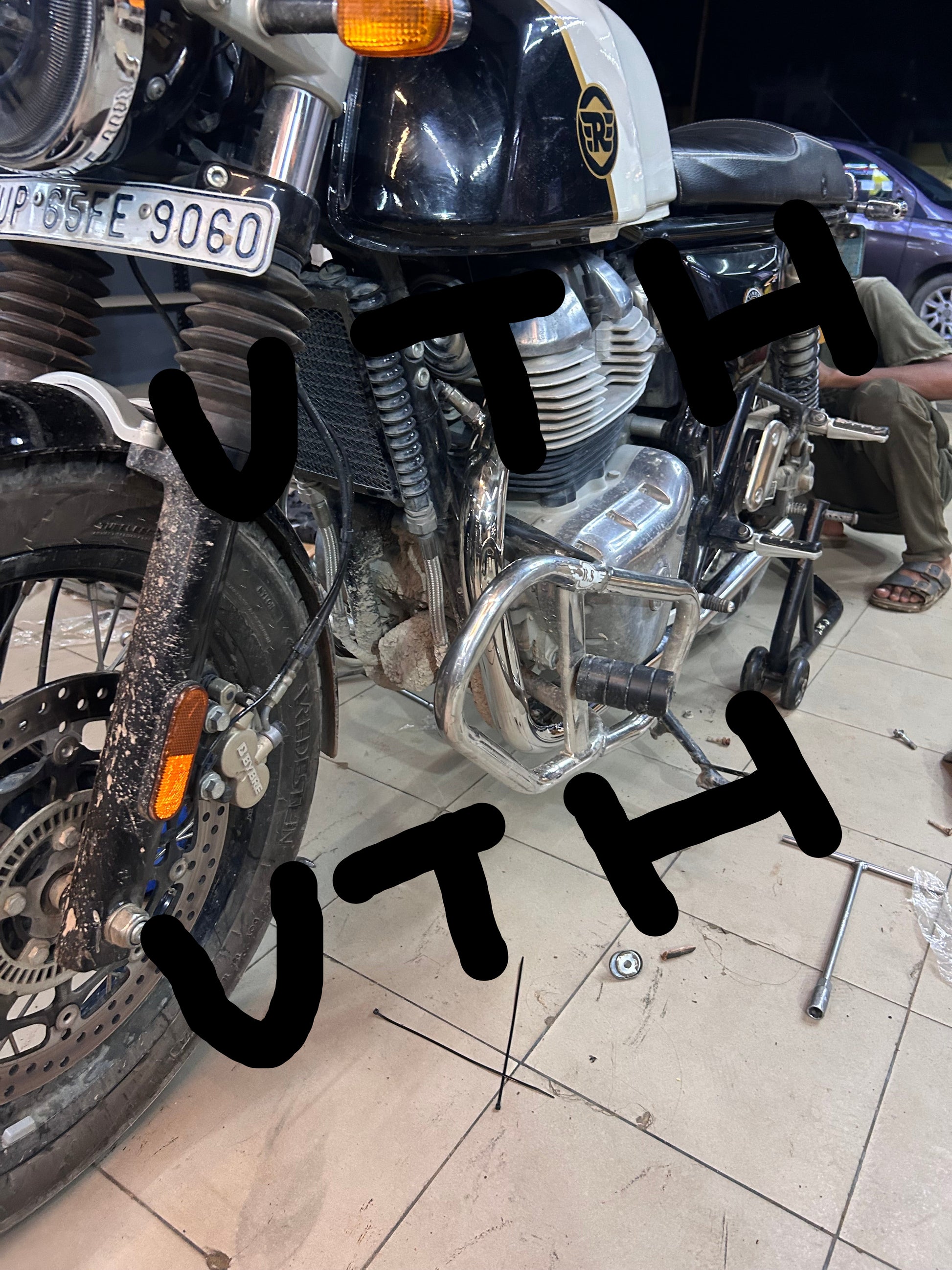 red rooster bend pipe for interceptor 650 & gt 650