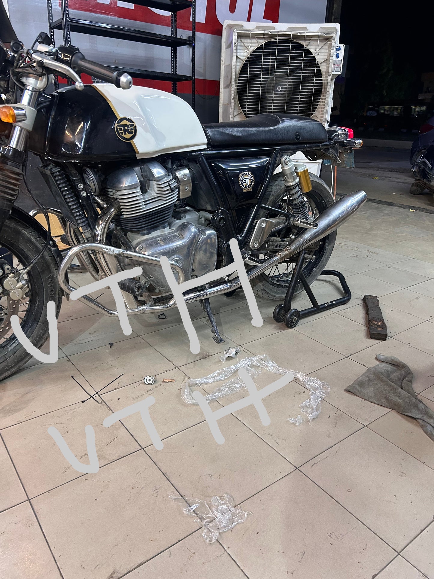 red rooster bend pipe for interceptor 650 & gt 650