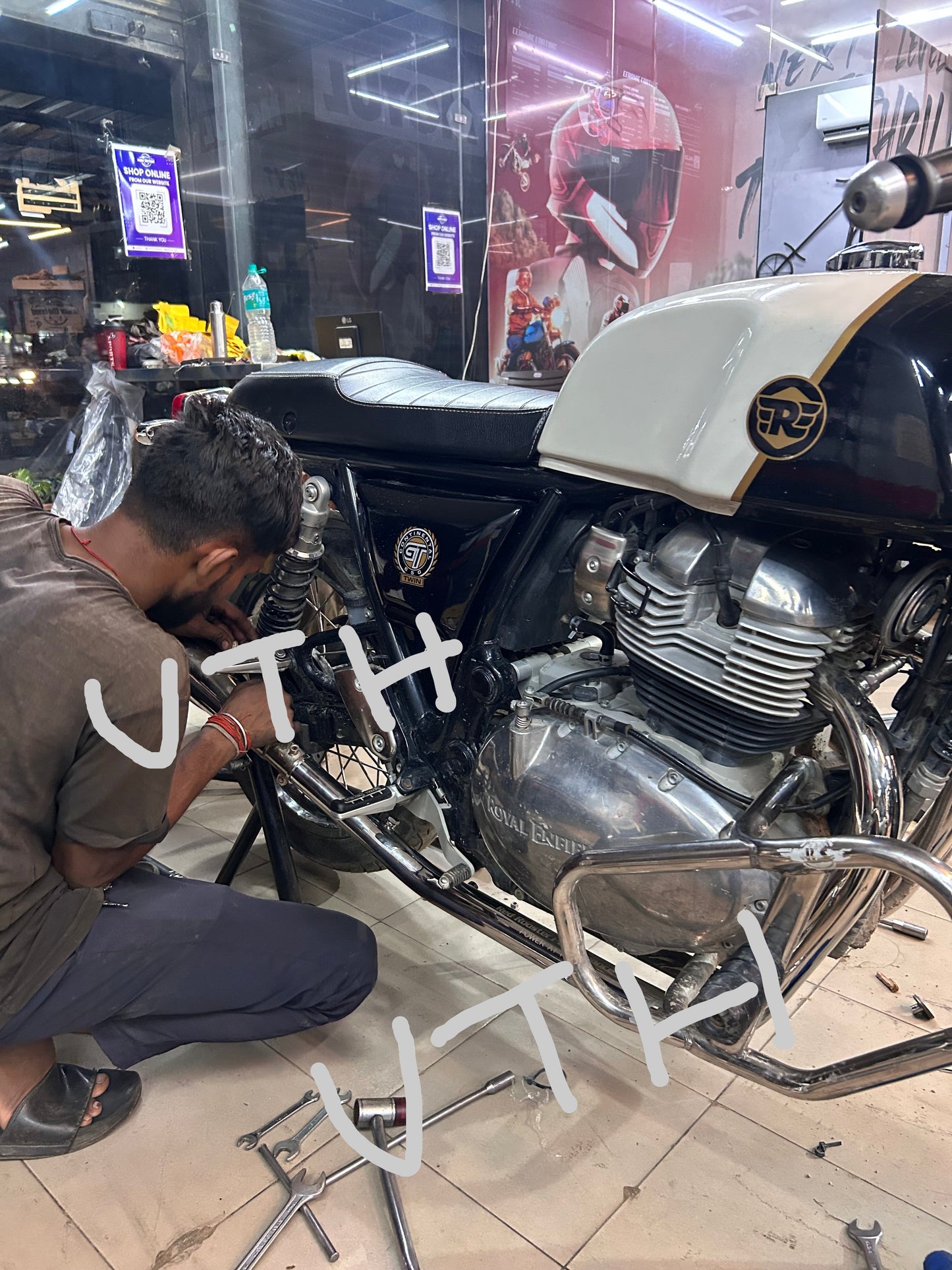 red rooster bend pipe for gt 650