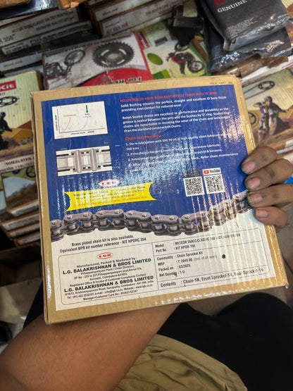 Rolon HPOR 356 Genuine Chain Sprocket Set for Hunter 350