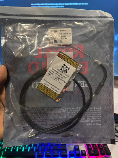 Royal Enfield 145713/B throttle cable refresh Electra