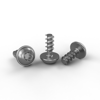 Royal Enfield 148396/B self tapping Torx T20 screw 4.0×10 white DELTA PT OEM