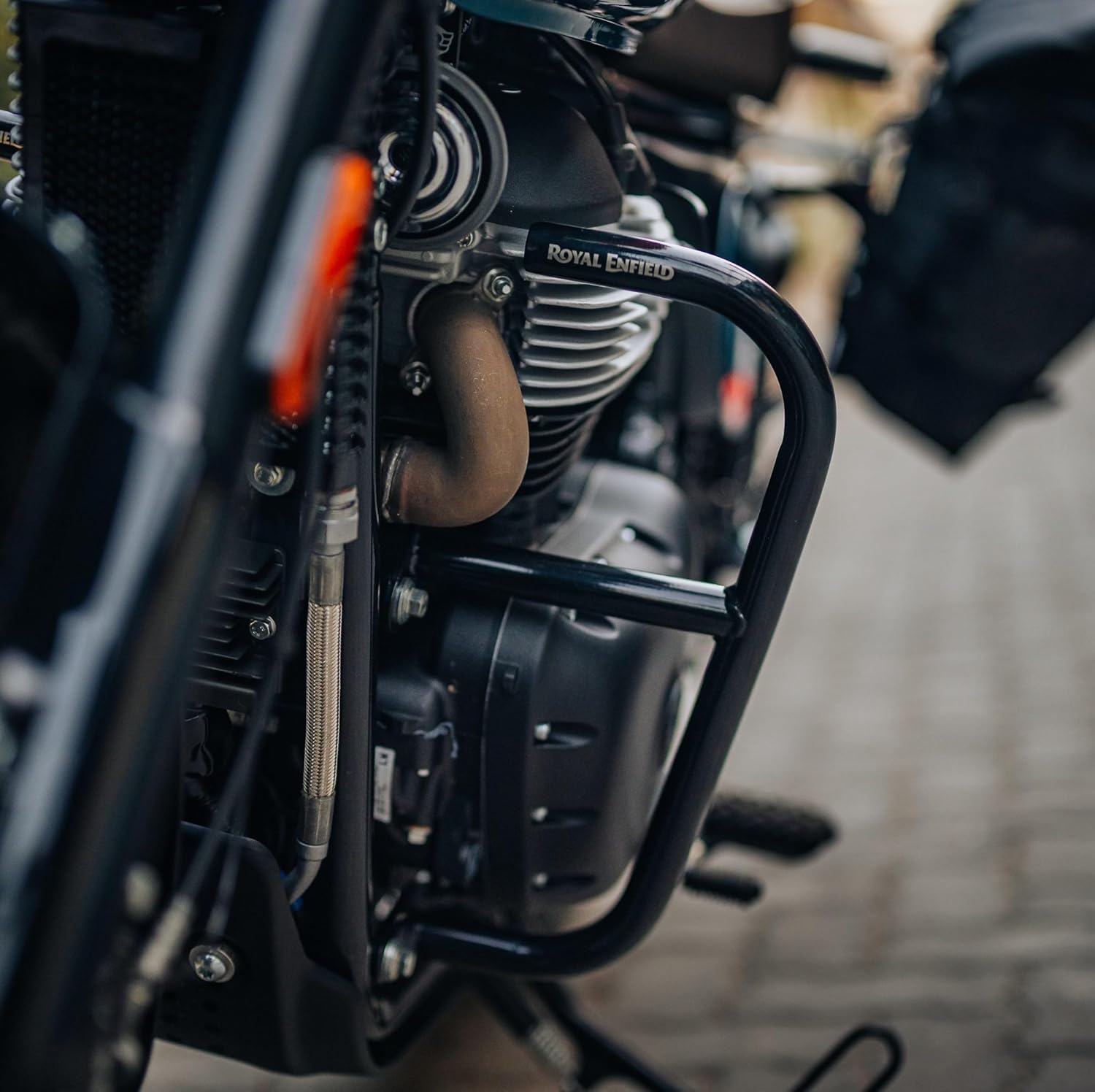 1990506 black large engine guard crash guard for Continental GT 650 genuine accessory