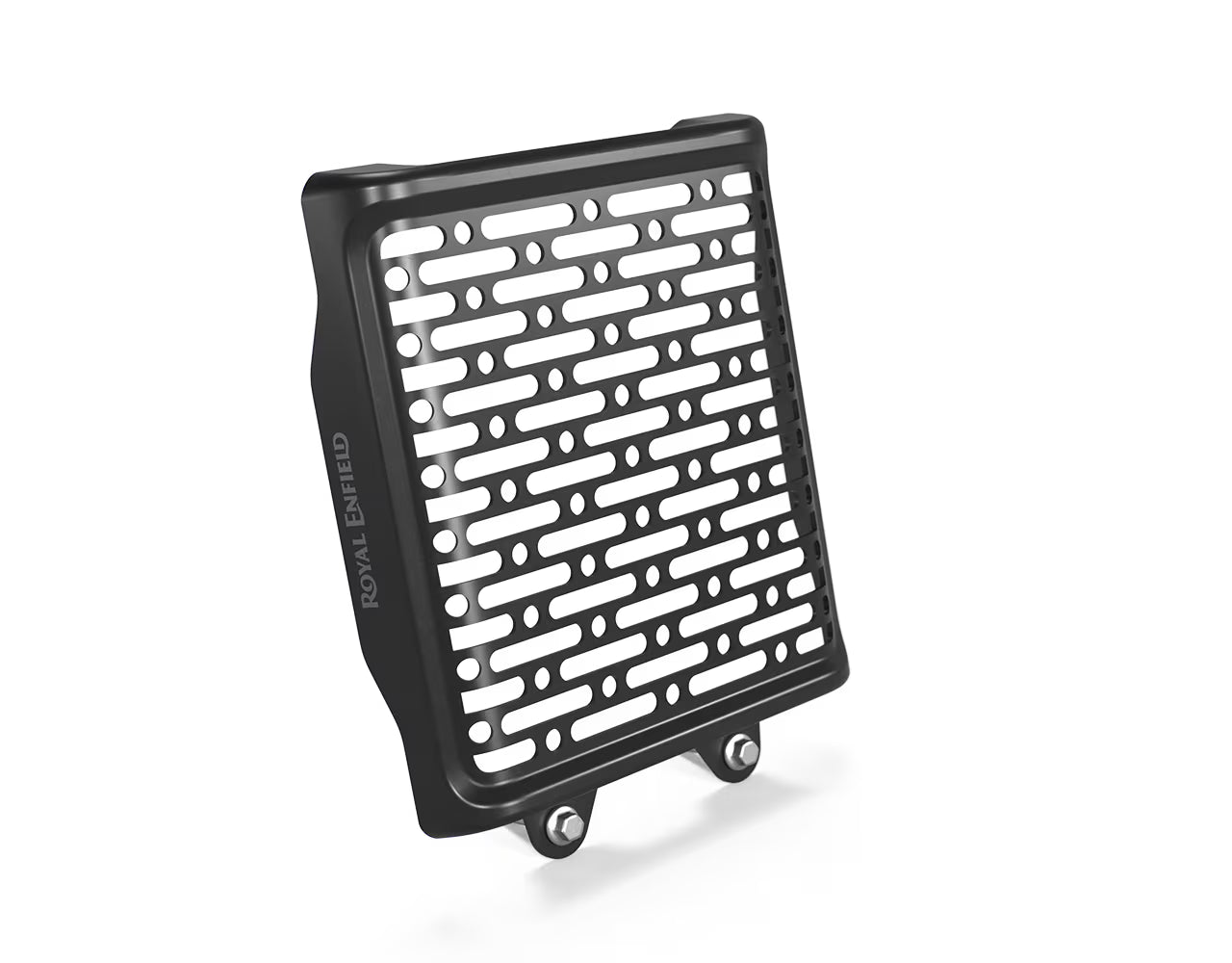 Genuine Royal Enfield 1990558 black oil cooler guard for Interceptor 650 and Continental GT 650 (OEM)