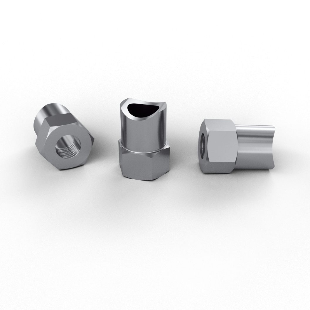 Royal Enfield 581363/A nut brake rod adjuster nut for rear drum brake linkage (verify by rod)