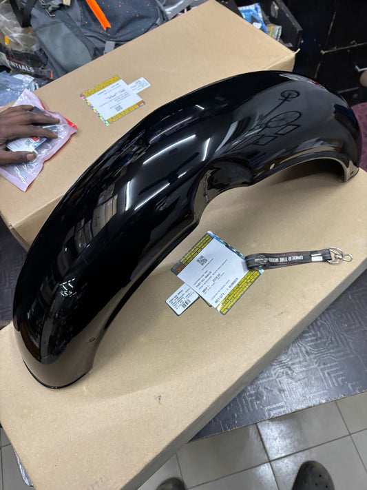 Royal Enfield 866039 front mudguard black paint/granite OEM front fender for Classic 350 UCE