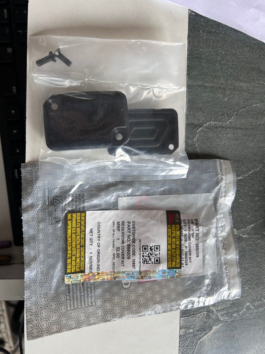 Royal Enfield 888009 Reservoir Cover Kit – Genuine Front Brake Master Cylinder Oil Cap