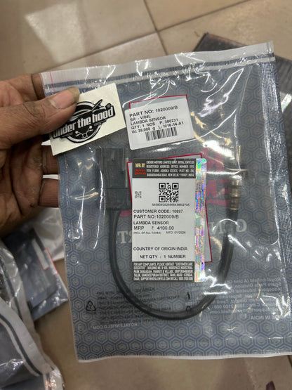 Royal Enfield 1020009/B lambda (O2) sensor genuine part for exhaust oxygen sensing