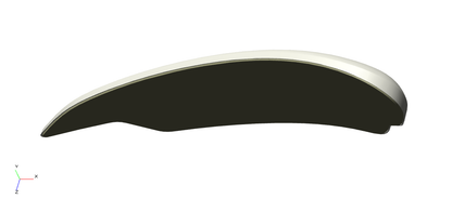 Royal Enfield Meteor 350 3D tank badge LH satin RAK00608/A