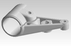 Royal Enfield RAN00945/A headlamp holder RH for Interceptor 650 & Continental GT 650 – genuine OEM bracket
