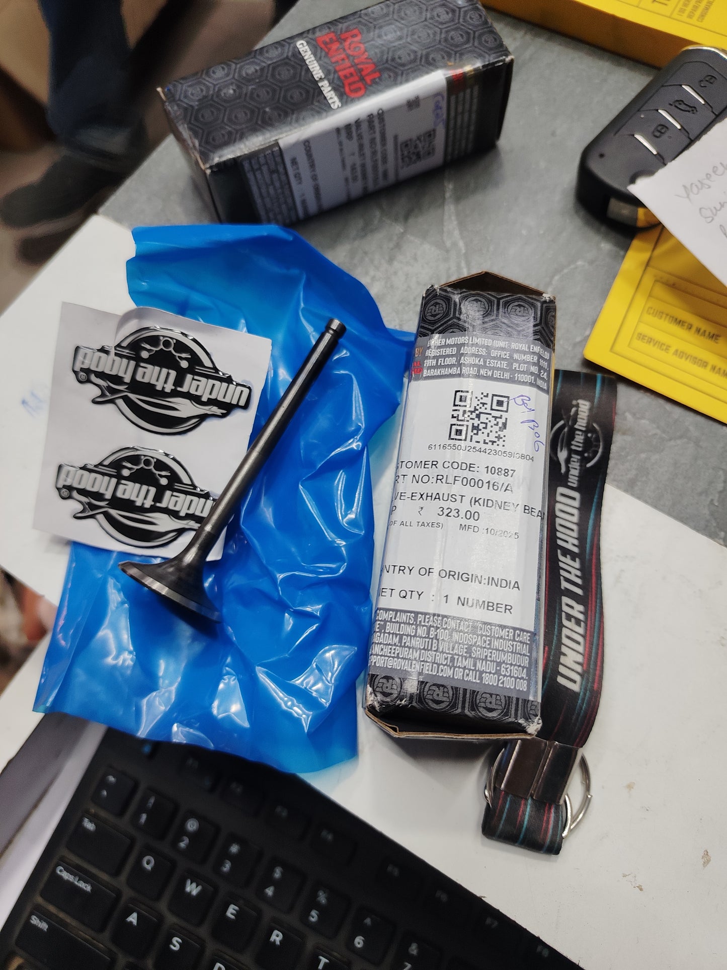 royal enfield meteor 350 head valve 